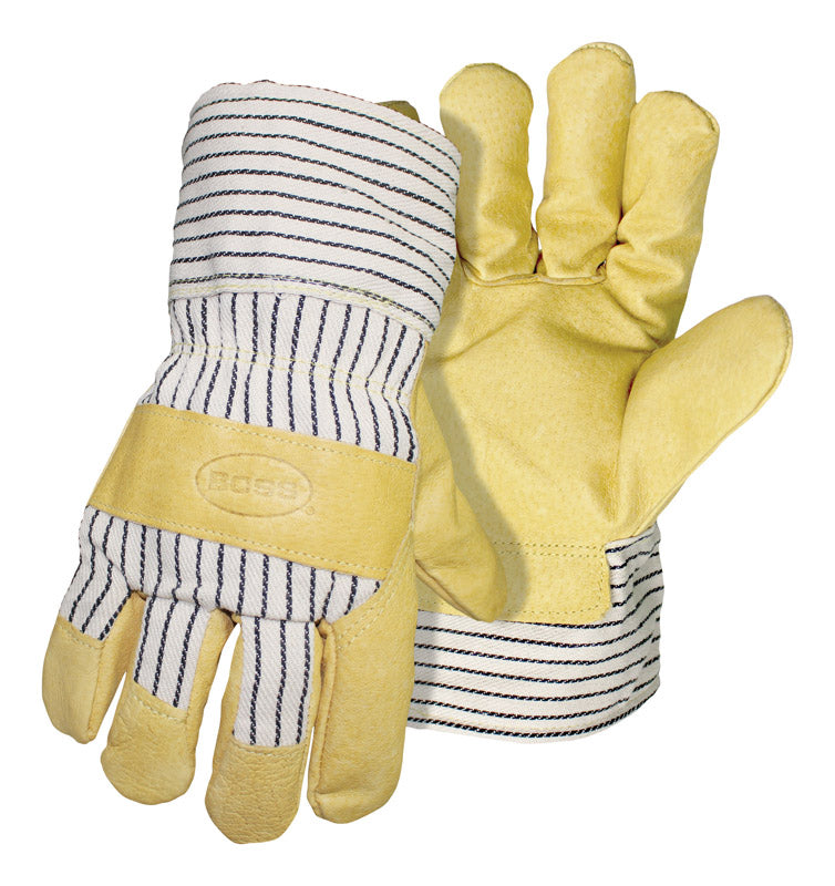 BOSS - Boss Men's Indoor/Outdoor Cold Weather Gloves Tan L 1 pair