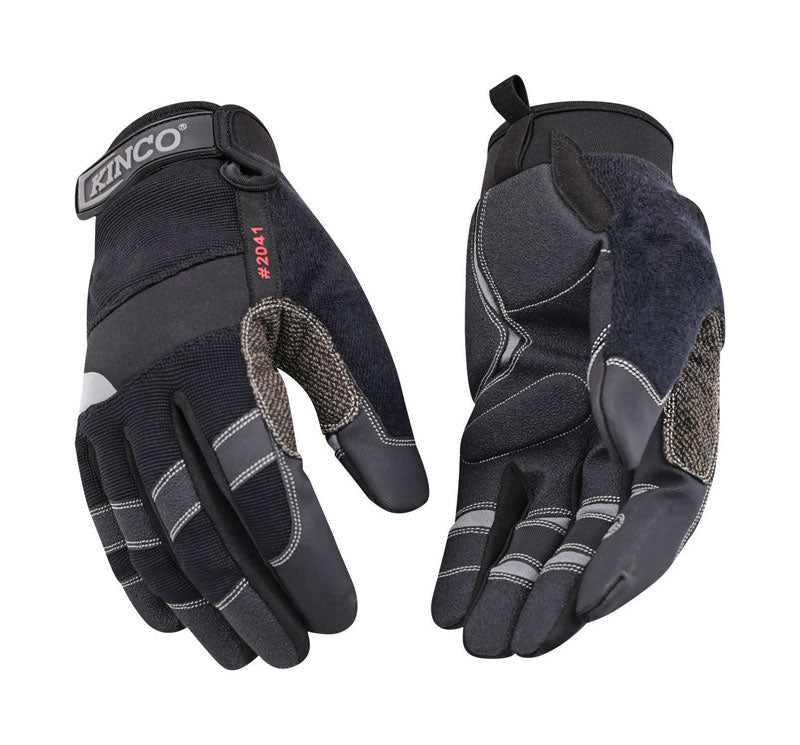 KINCO - Kinco General Men's Outdoor Padded Work Gloves Gray L 1 pair