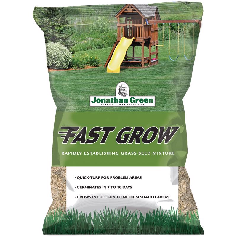 JONATHAN GREEN - Jonathan Green Fast Grow Mixed Sun or Shade Grass Seed 25 lb