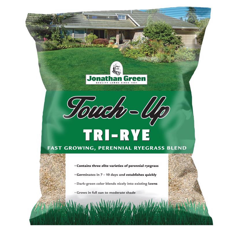 JONATHAN GREEN - Jonathan Green Touch-Up Perennial Ryegrass Sun or Shade Grass Seed 7 lb