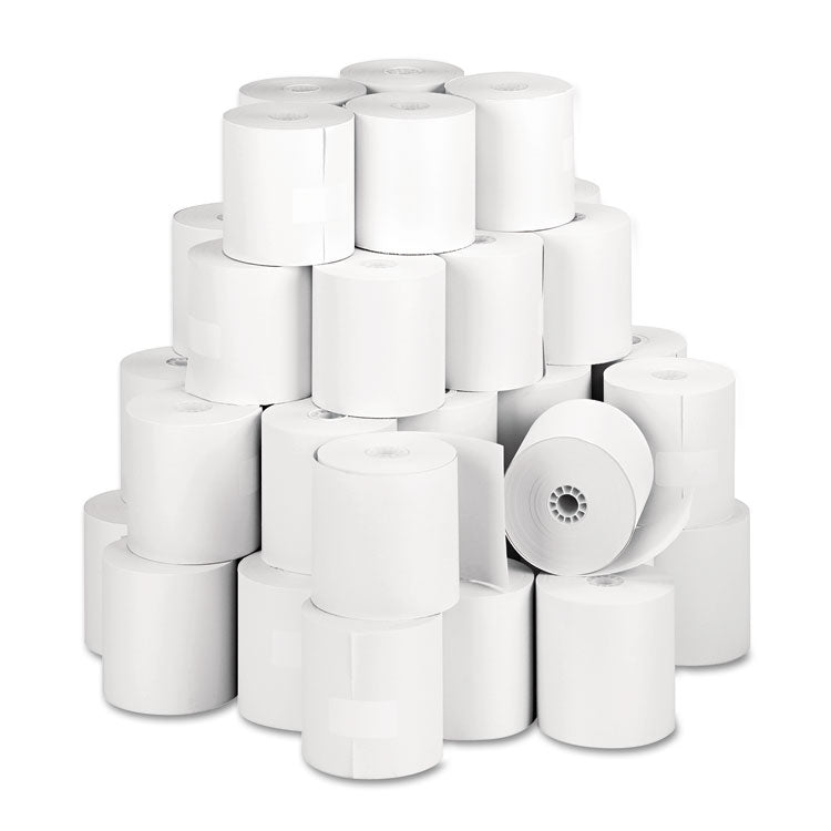 Iconex - Direct Thermal Printing Thermal Paper Rolls, 3.13" x 273 ft, White, 50/Carton (4982435)