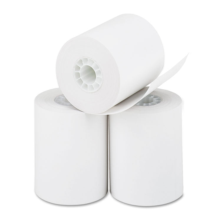 Iconex - Direct Thermal Printing Thermal Paper Rolls, 2.25" x 85 ft, White, 3/Pack