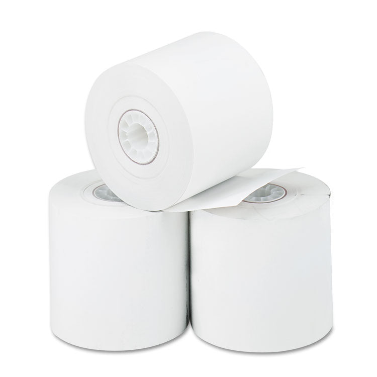 Iconex - Direct Thermal Printing Thermal Paper Rolls, 2.25" x 165 ft, White, 3/Pack