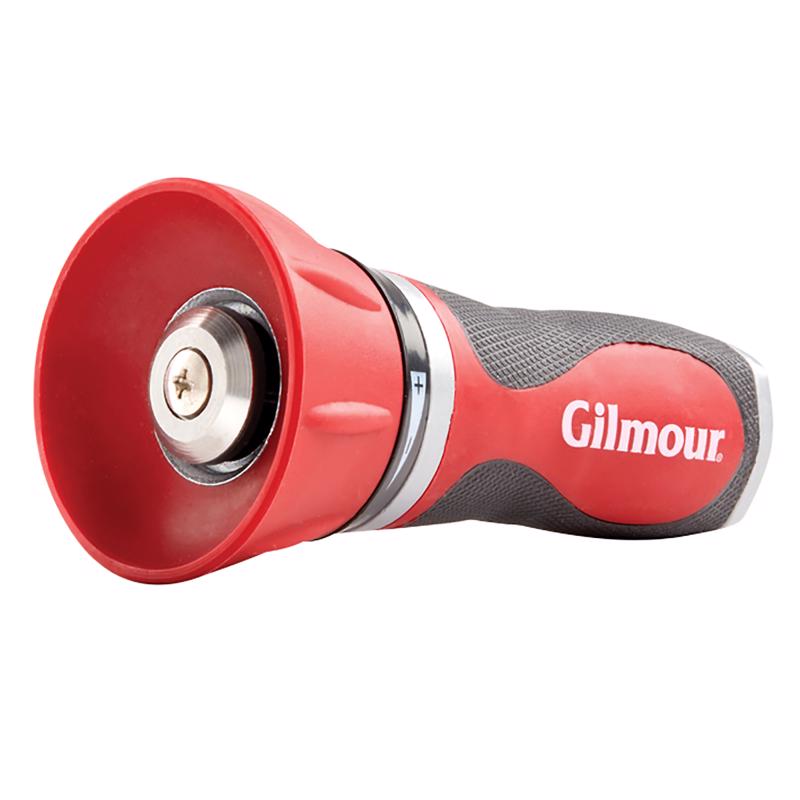 GILMOUR - Gilmour 1 Pattern Adjustable Metal Fireman's Nozzle