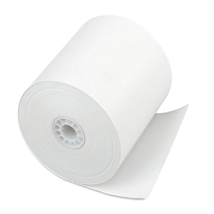 Iconex - Direct Thermal Printing Thermal Paper Rolls, 3" x 225 ft, White, 24/Carton