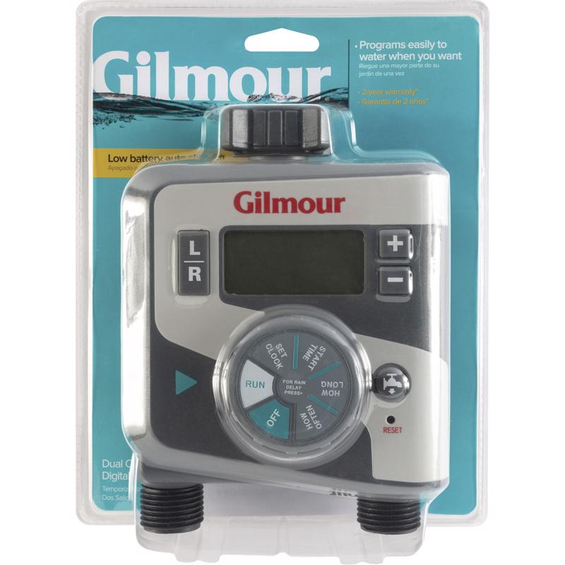 GILMOUR - Gilmour Programmable 2 Zone Water Timer