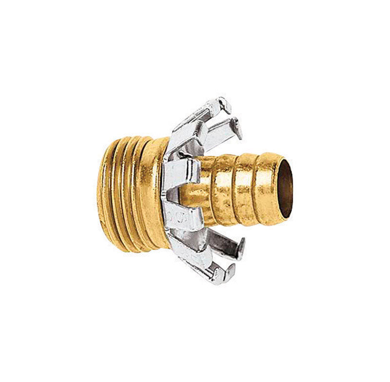 GILMOUR - Gilmour 3/4 in. Brass Threaded Male Clinch Coupling - Case of 10