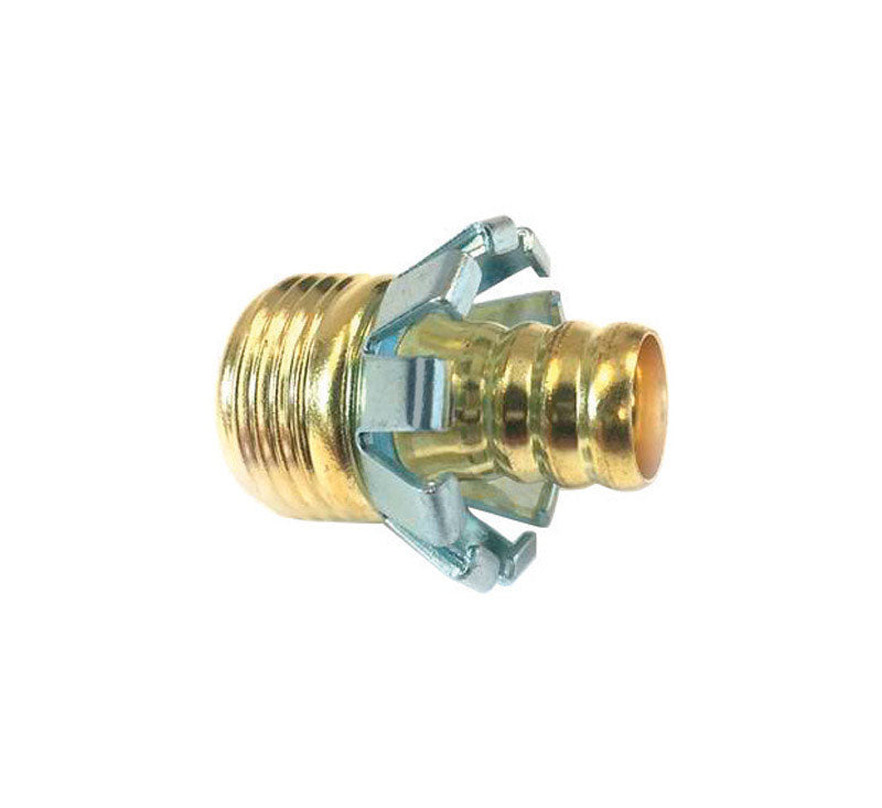 GILMOUR - Gilmour 5/8 in. Brass Threaded Male Clinch Coupling - Case of 10