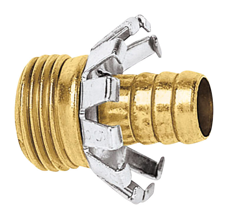 GILMOUR - Gilmour 1/2 in. Brass Threaded Male Clinch Coupling - Case of 10