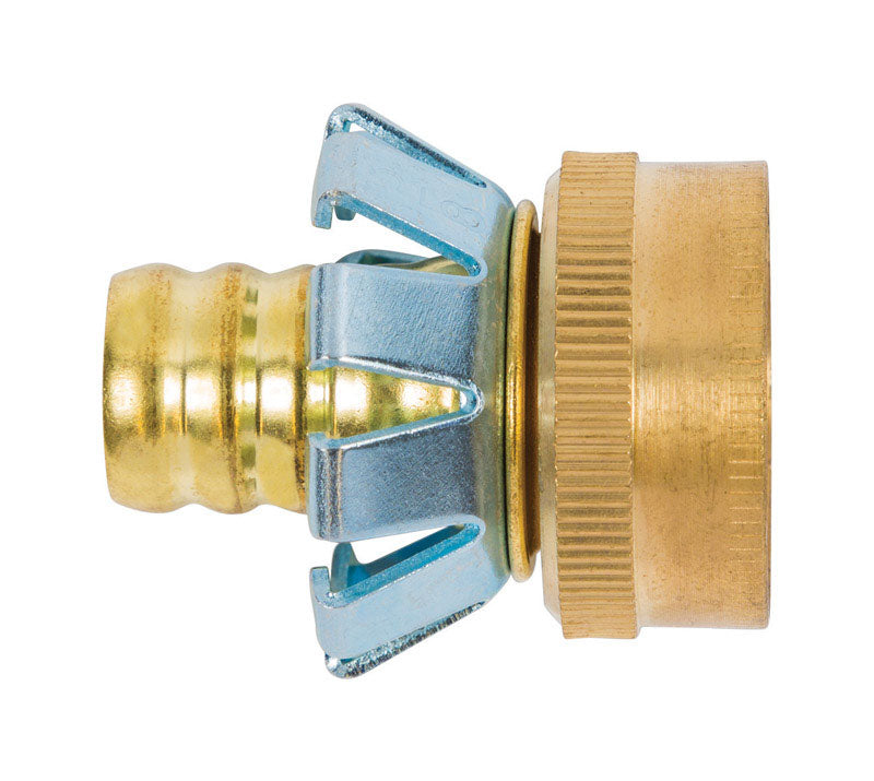 GILMOUR - Gilmour 5/8 in. Brass Threaded Female Clinch Coupling