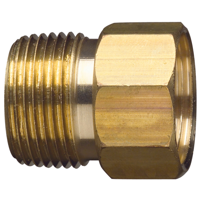 GILMOUR - Gilmour 3/4 in. Brass Threaded Male/Female Hose Connector [800774-1002]