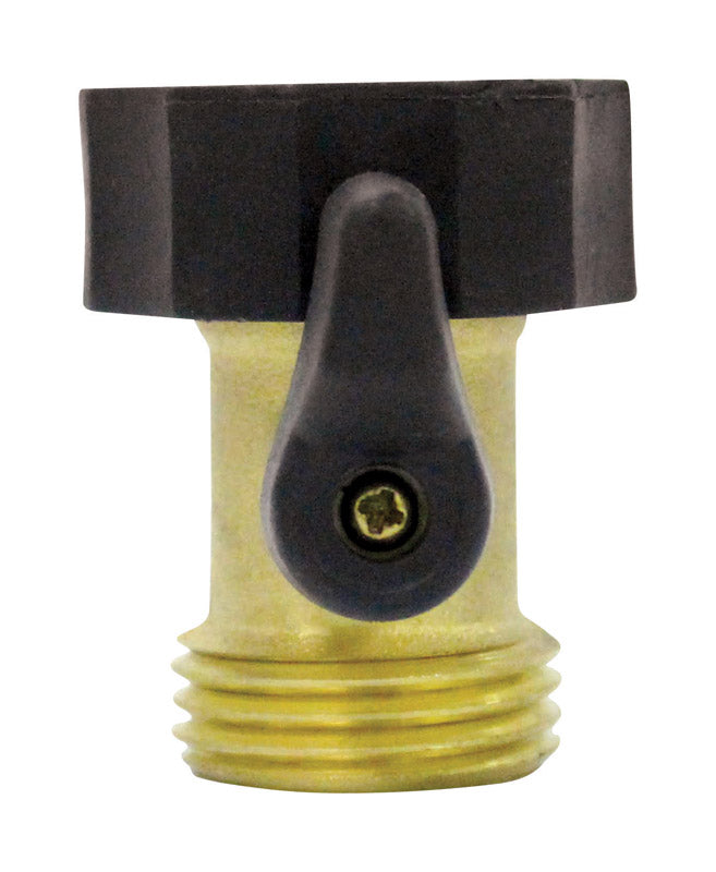 GILMOUR - Gilmour 5/8 in. Brass Threaded Male Hose Shut-off Valve