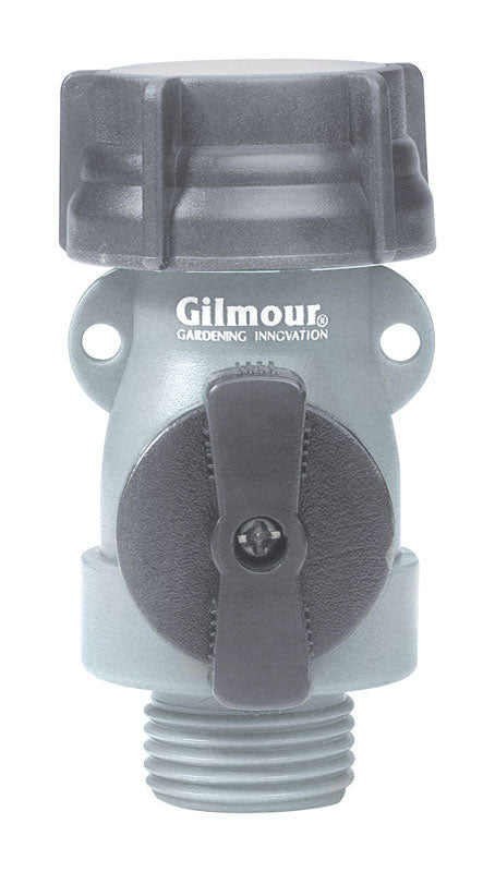 GILMOUR - Gilmour 5/8 in. Polymer Threaded Male Hose Shut-off Valve