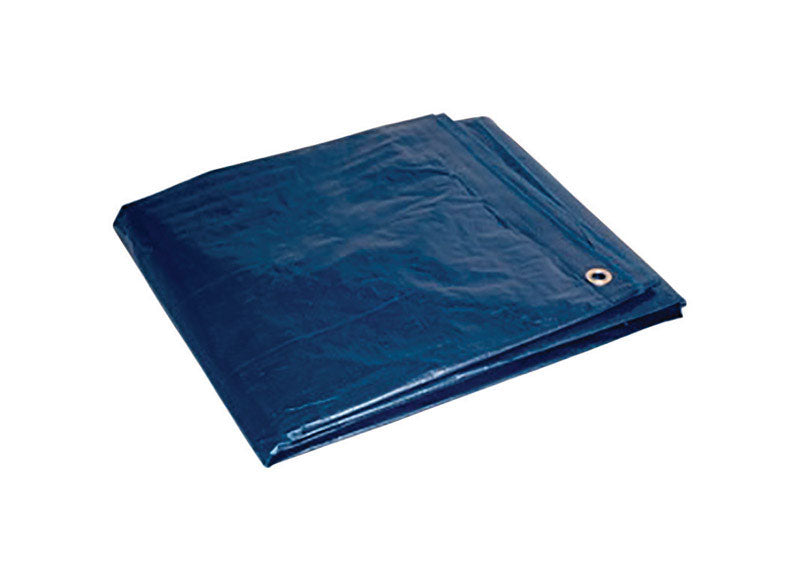 FOREMOST TARP CO. - Foremost Tarp Co. 12 ft. W X 16 ft. L Heavy Duty Polyethylene Tarp Blue