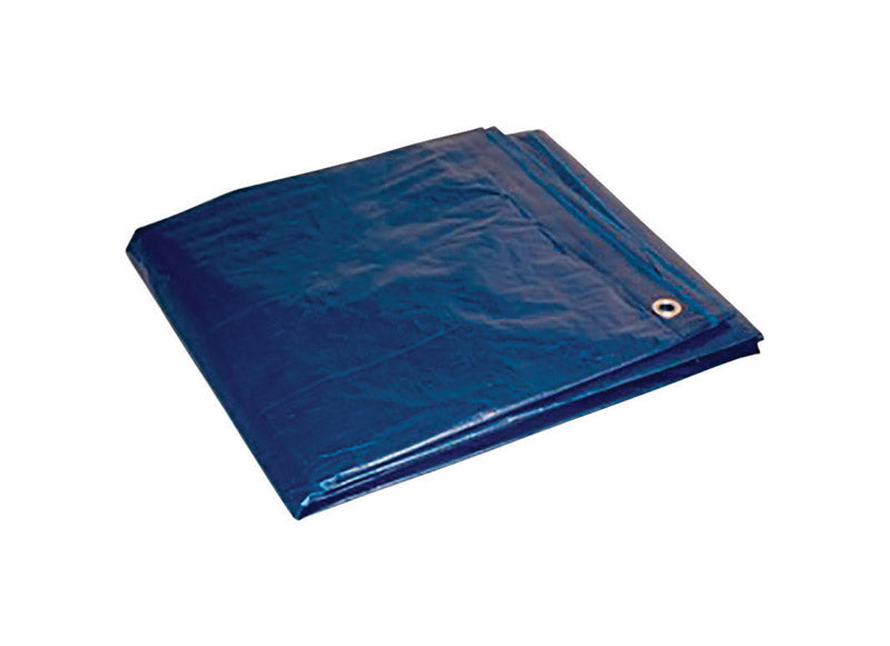 FOREMOST TARP CO. - Foremost Tarp Co. 20 ft. W X 30 ft. L Heavy Duty Polyethylene Tarp Blue