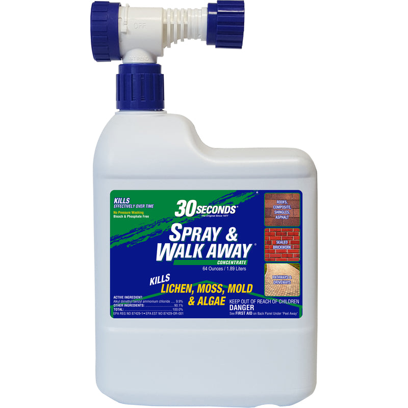 30 SECONDS - 30 Seconds Spray & Walk Away Mold Killer 64 oz