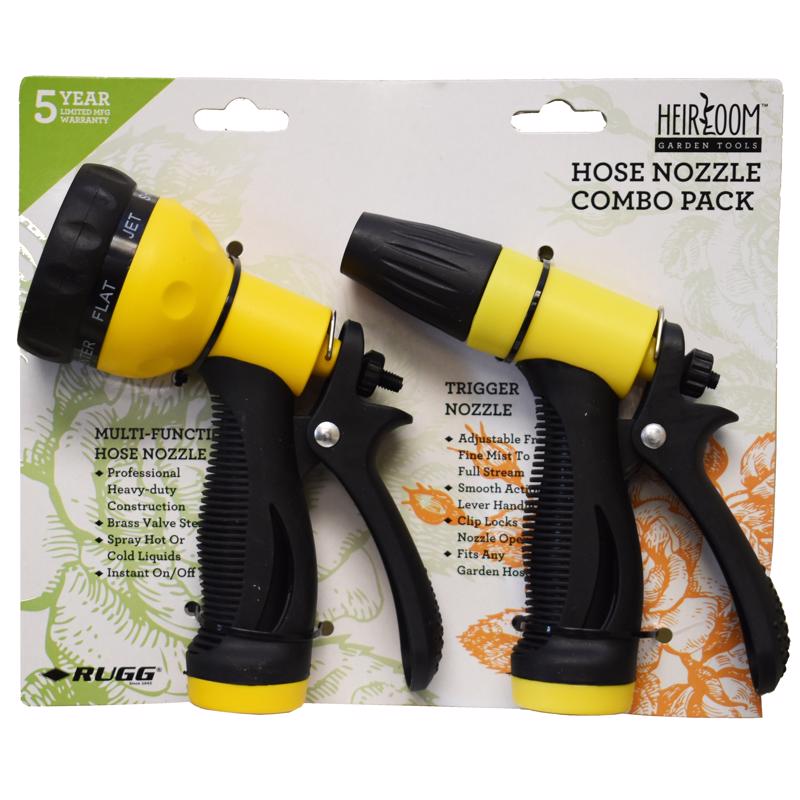 RUGG - Rugg Greenfield Plastic Hose Nozzle Set