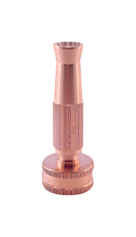 RUGG - Rugg 1 Pattern Adjustable High Pressure Brass Hose Nozzle - Case of 12