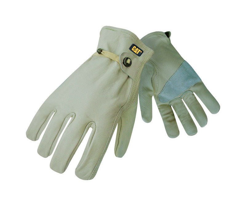 CAT - CAT Men's Indoor/Outdoor Gunn Cut Driver Gloves Tan XL 1 pair