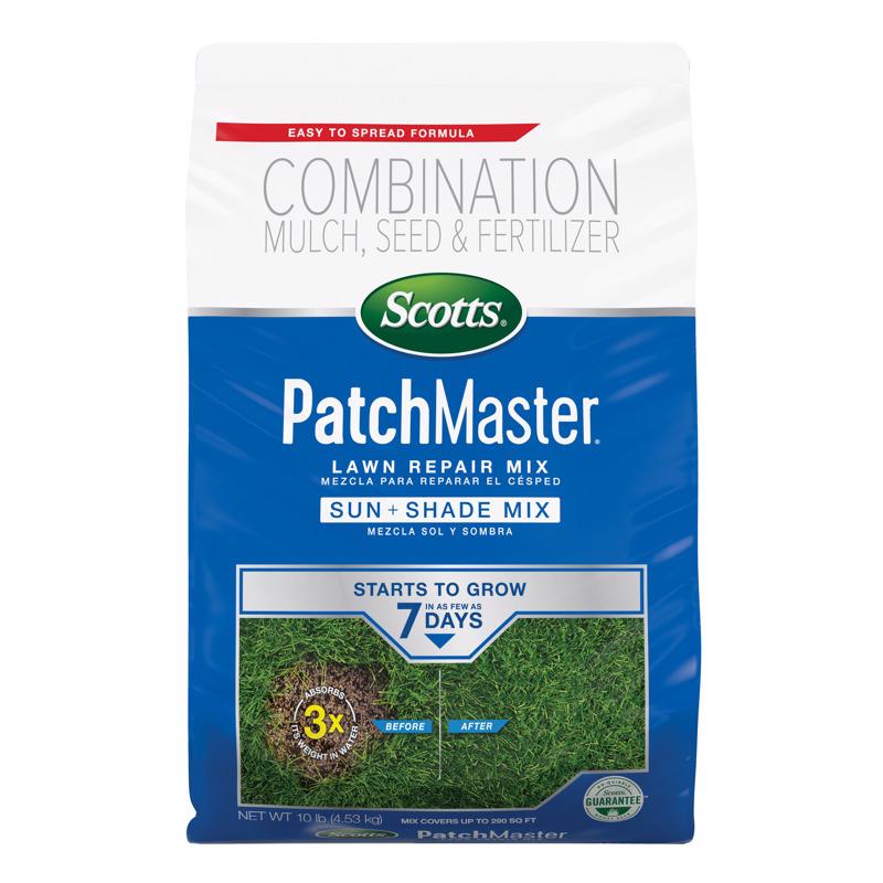 SCOTTS - Scotts PatchMaster Mixed Sun or Shade Grass Spot Repair Seed 10 lb