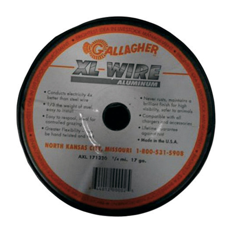 GALLAGHER - Gallagher Direct Current Electric Fence Wire 1320 ft. Silver