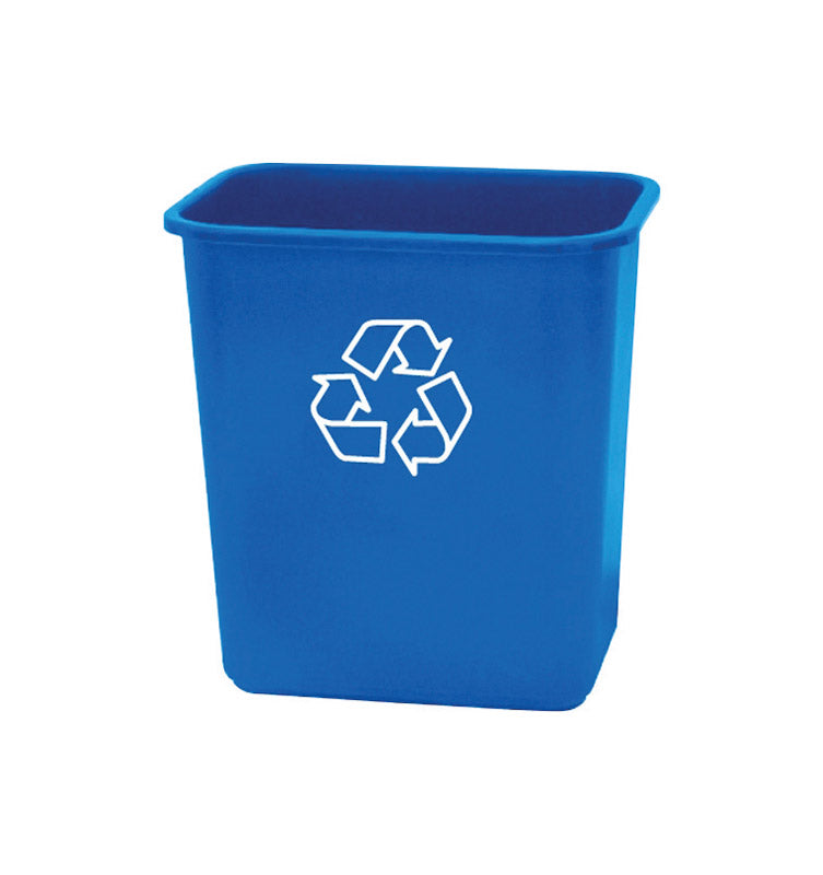 UNITED SOLUTIONS - United Solutions 7 gal Blue Plastic Recycling Bin - Case of 12