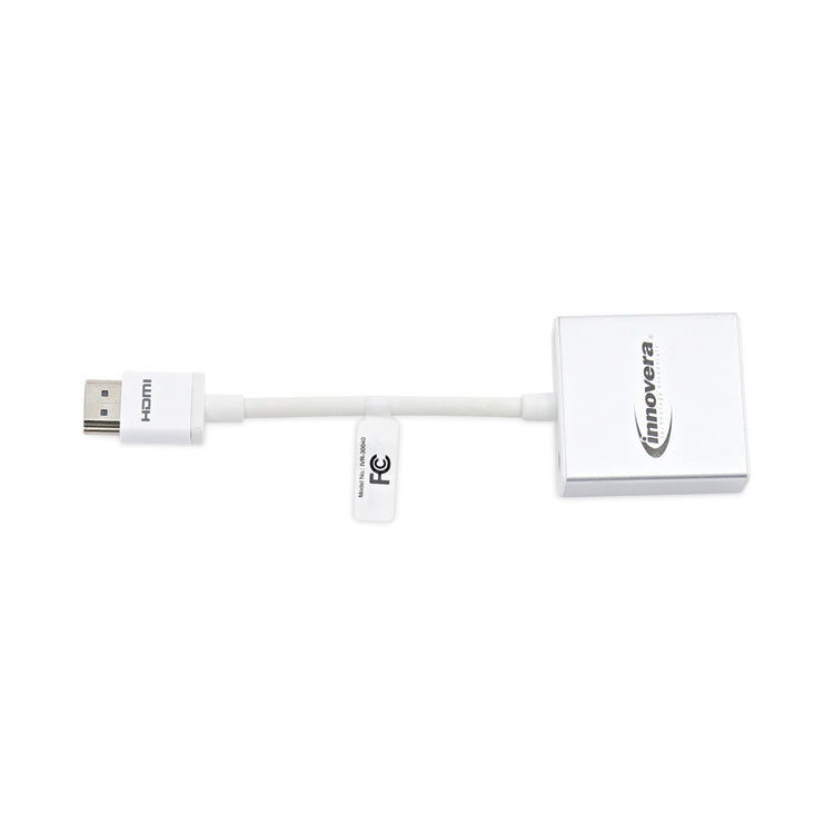 Innovera - HDMI to SVGA Adapter, 6", White