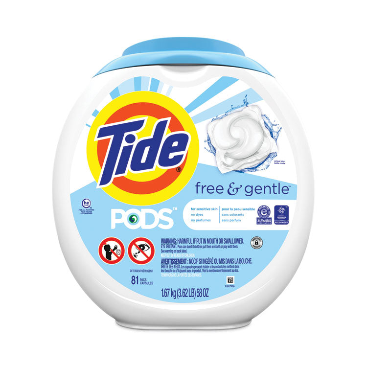 Tide - Pods, Unscented, 81 Pods/Tub