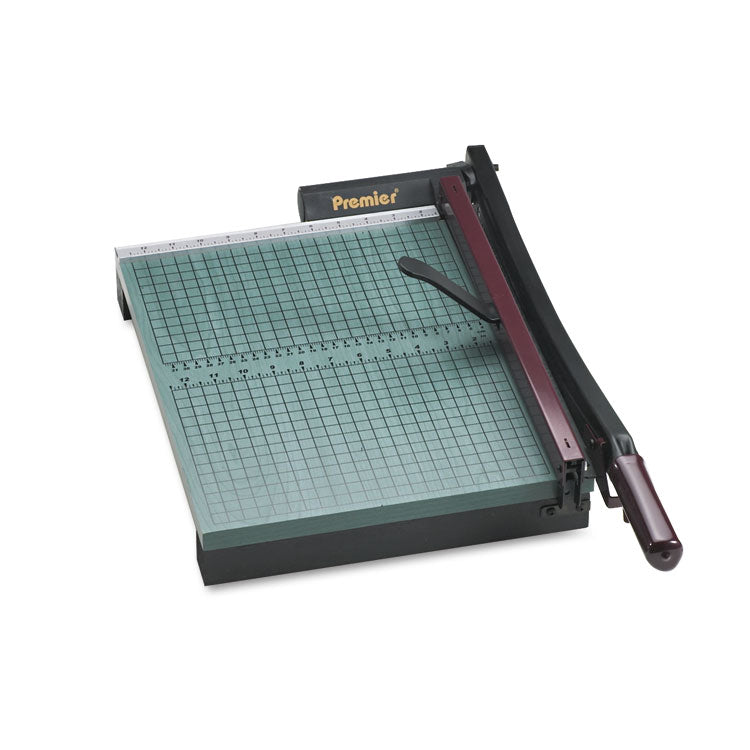 Premier - StakCut Paper Trimmer, 30 Sheets, 15" Cut Length, Wood Base, 12.88 x 17.5