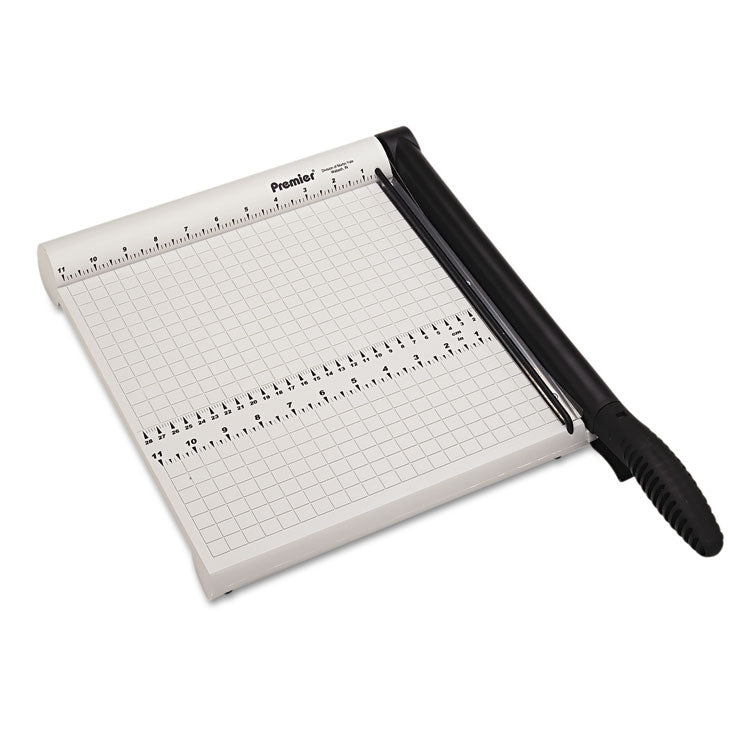 Premier - PolyBoard Paper Trimmer, 10 Sheets, 12" Cut Length, Plastic Base, 11.38 x 14.13