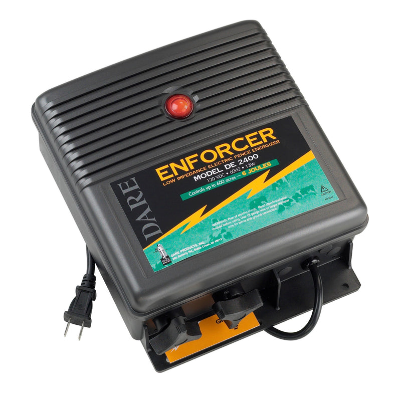 DARE - Dare Enforcer 110 V Electric-Powered Fence Energizer 600 acre Black