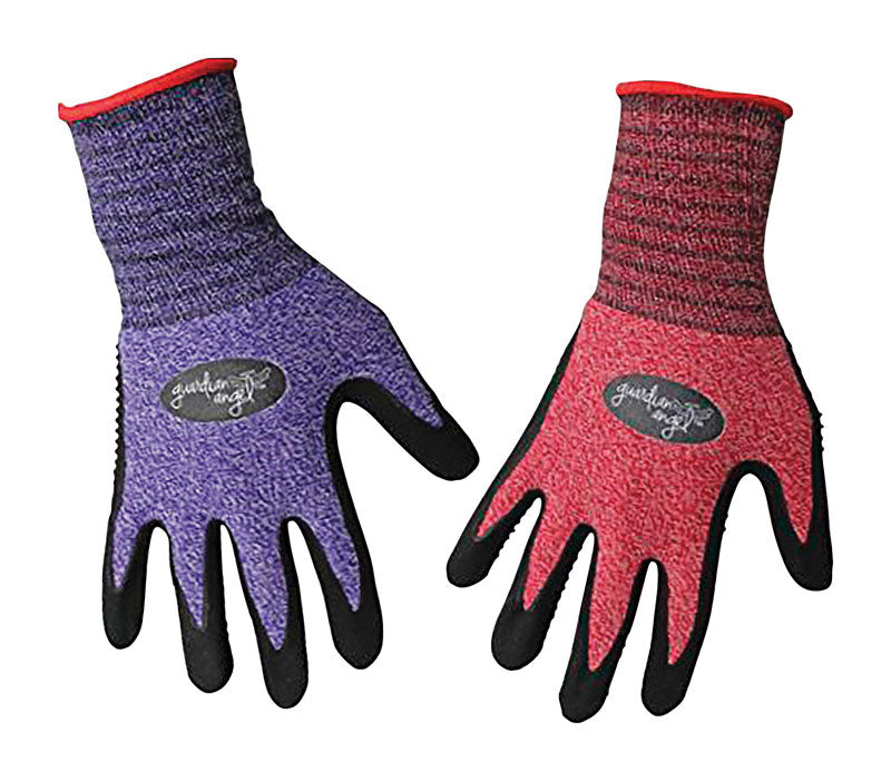 BOSS - Boss Guardian Angel Women's Indoor/Outdoor Dotted and Dipped Gloves Assorted S 1 pk