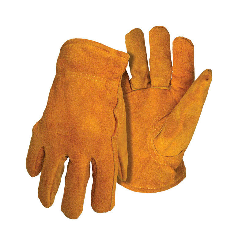 BOSS - Boss Women's Indoor/Outdoor Driver Work Gloves Tan One Size Fits Most 1 pair