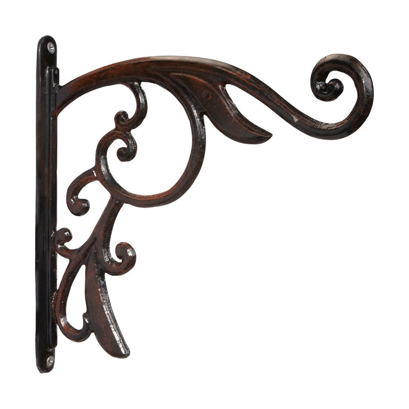 PANACEA - Panacea HoldAll Bronze Iron 9 in. H Renaissance Plant Hanger 1 pk