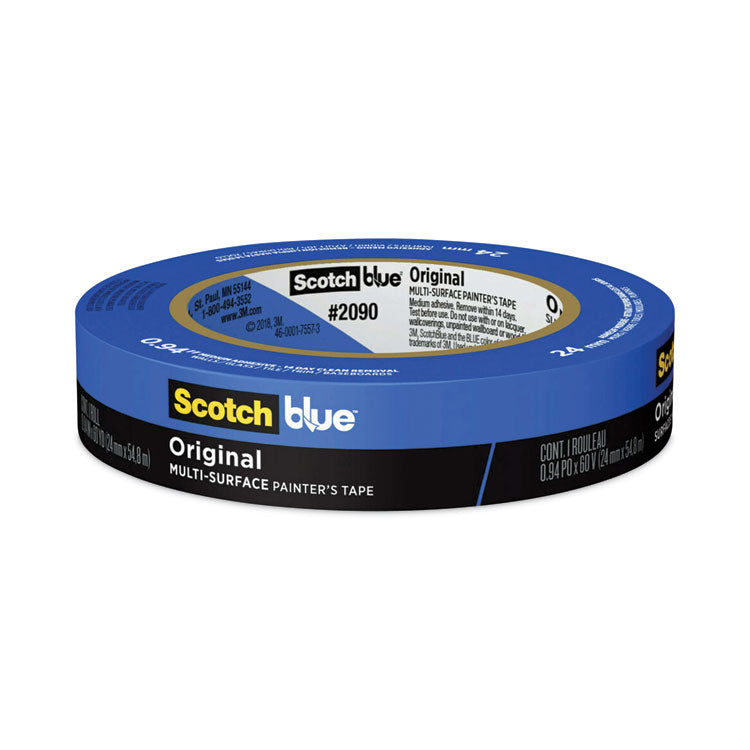ScotchBlue - Original Multi-Surface Painter's Tape, 3" Core, 0.94" x 60 yds, Blue