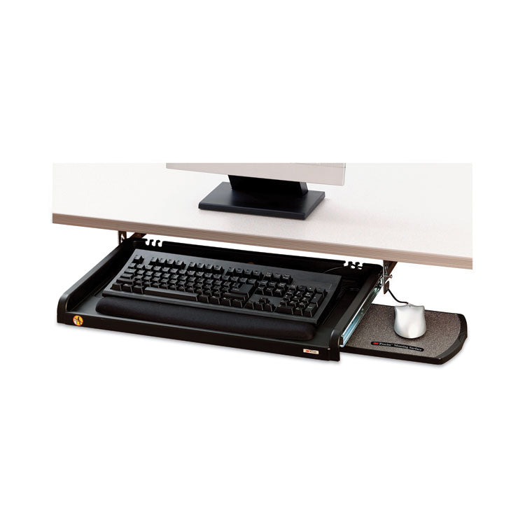 3M - Under Desk Keyboard Drawer, 23w x 14d, Black