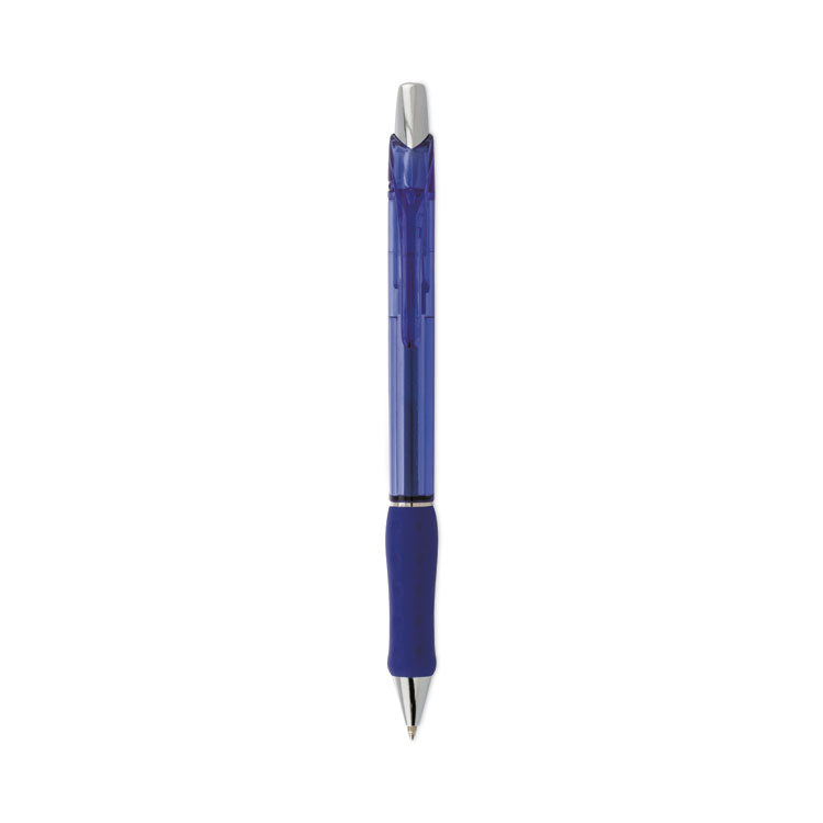 Pentel - R.S.V.P. Super RT Ballpoint Pen, Retractable, Medium 0.7 mm, Blue Ink, Blue Barrel, Dozen