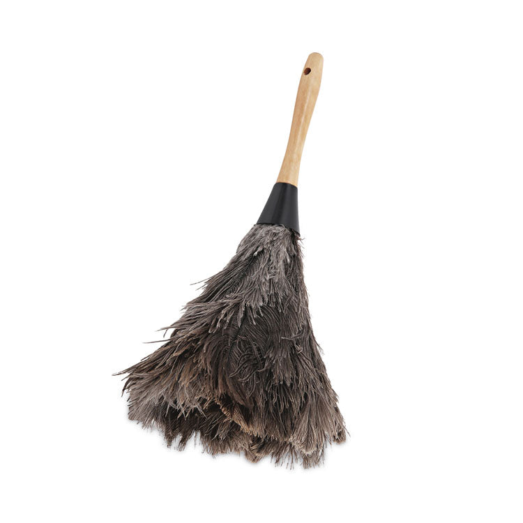 Boardwalk - Professional Ostrich Feather Duster, 4" Handle