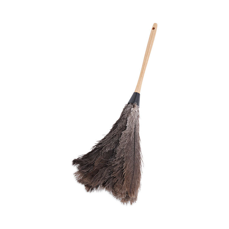 Boardwalk - Professional Ostrich Feather Duster, Wood Handle, 20"