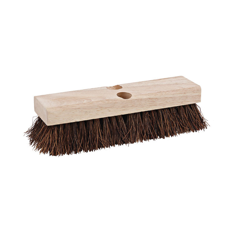 Boardwalk - Deck Brush Head, 2" Brown Palmyra Bristles, 10" Brush