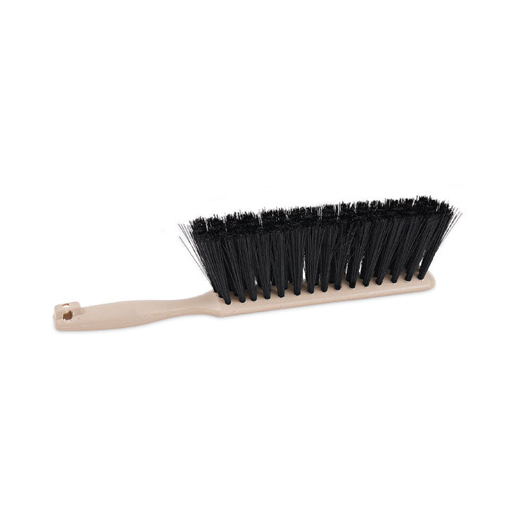 Boardwalk - Counter Brush, Black Polypropylene, 4.5" Brush, 3.5" Tan Plastic Handle