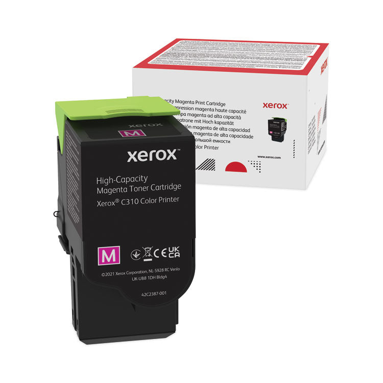 Xerox - 006R04366 High-Yield Toner, 5,500 Page-Yield, Magenta