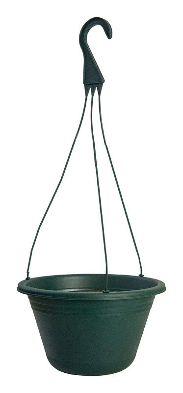 RUGG - Rugg Polyresin Hanging Basket Green [AH10-FG]