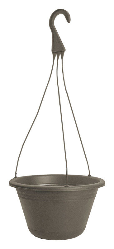 RUGG - Rugg Polyresin Hanging Basket Cappuccino [AH10-CAP]