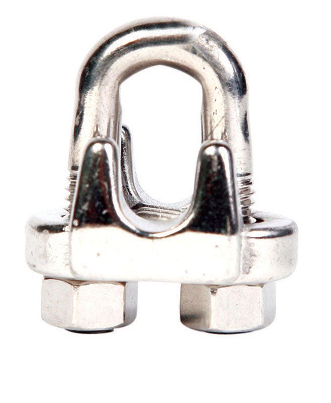 KOCH - Campbell Polished Stainless Steel Wire Rope Clip - Case of 10 [T7633002]