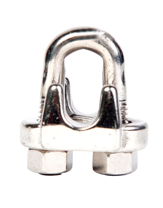 KOCH - Campbell Polished Stainless Steel Wire Rope Clip - Case of 10 [T7633003]