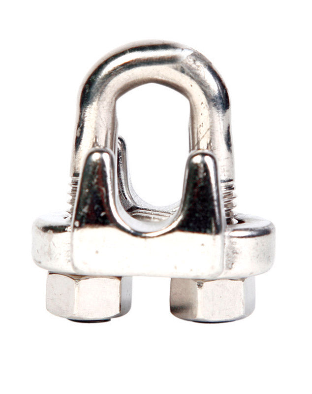 KOCH - Campbell Polished Stainless Steel Wire Rope Clip - Case of 10 [T7633004]