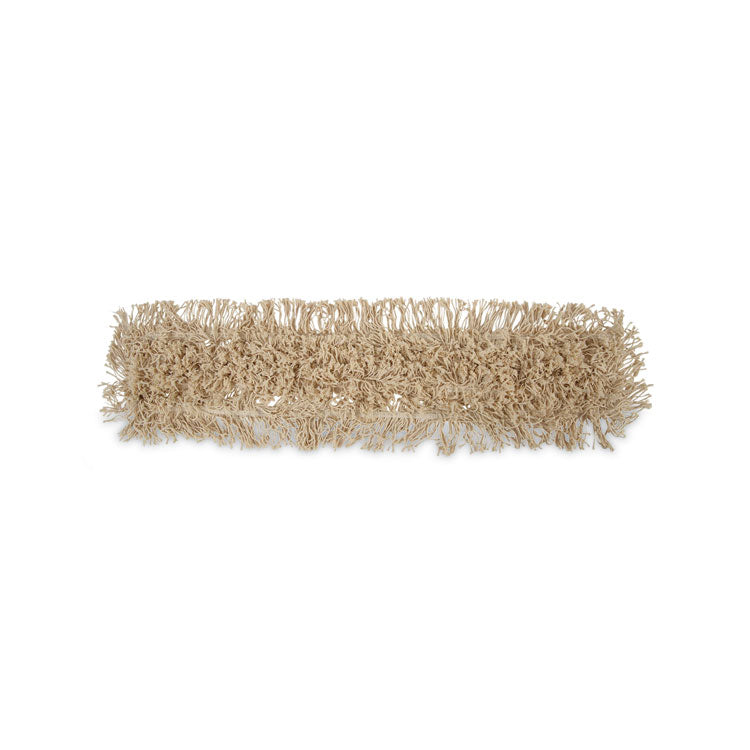 Boardwalk - Industrial Dust Mop Head, Washable, Hygrade Cotton, 36w x 5d, White