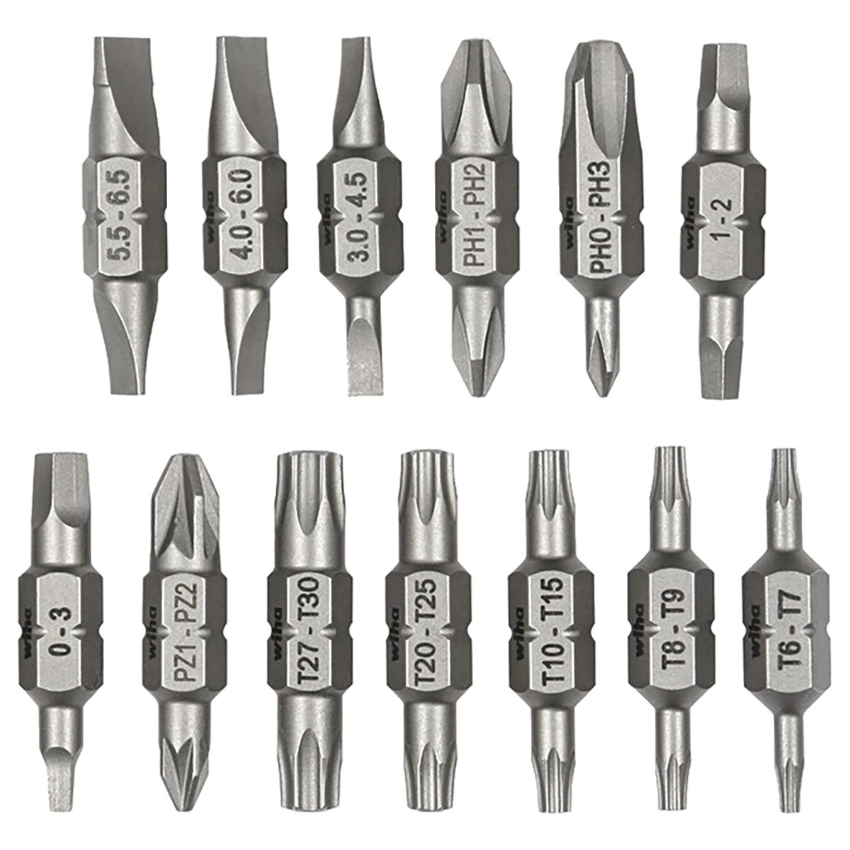 Wiha Technicians 26-in-1 Ultra Driver with SoftGrip Handle (14 Piece Set)