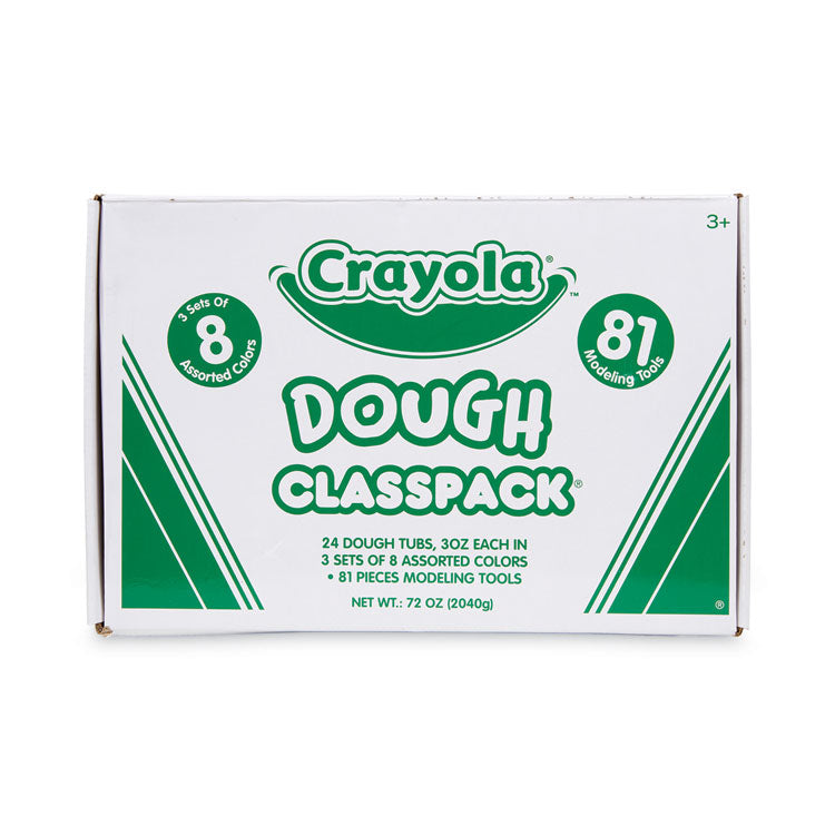 Crayola - Dough Classpack, 3 oz, 8 Assorted Colors